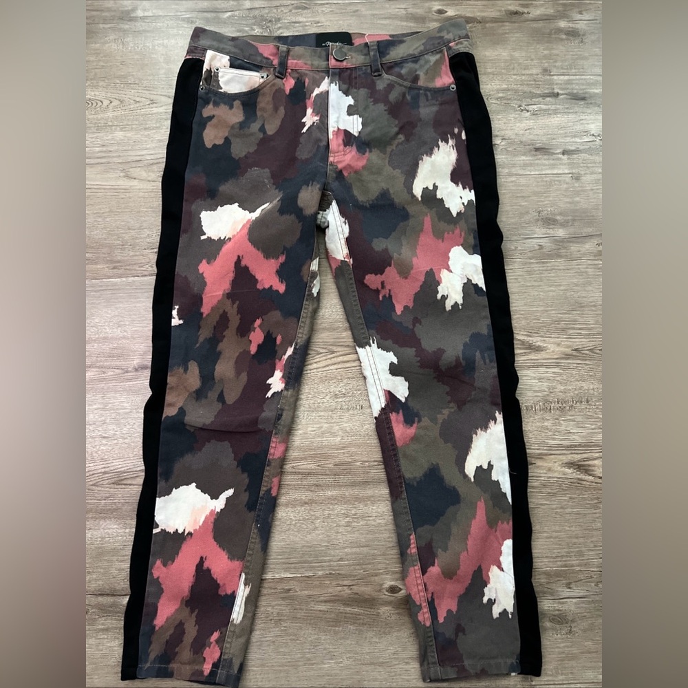 3.1 Phillip Lim Fall Winter 2013 5 Pocket Tapered Ankle Pants Mens 33 Camouflage